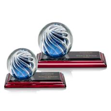 Employee Gifts - Genista Globe on Albion Base Glass Award
