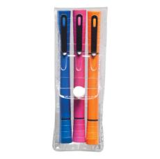 Employee Gifts - Double Pen/Highlighter 3pc Gift Pack