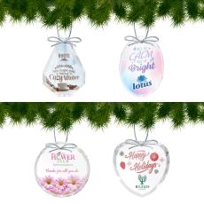 Employee Gifts - Optical Ornaments - Full Color