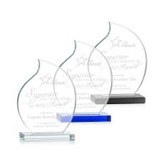Employee Gifts - Rothbury Flame Crystal Award