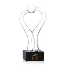Employee Gifts - Reiner Globe Crystal Award