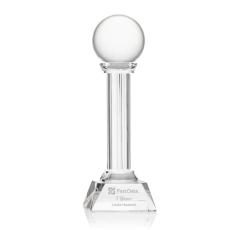 Employee Gifts - Bentham Ball Globe Crystal Award