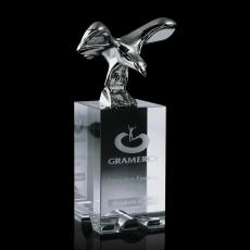 Employee Gifts - Eldorado Eagle Animals Crystal Award