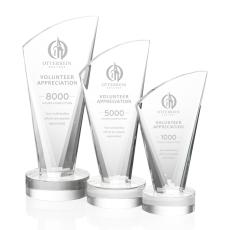 Employee Gifts - Brampton Clear Peaks Crystal Award