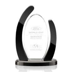 Employee Gifts - Hindman Unique Crystal Award