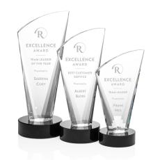 Brampton Black Peaks Crystal Award - Awards and Trophies