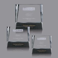 Employee Gifts - Paramount Rectangle Crystal Award