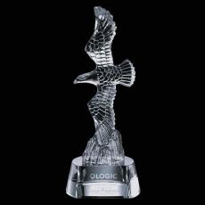 Employee Gifts - Staffordshire Eagle Animals Crystal Award