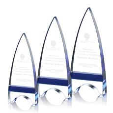 Employee Gifts - Kent Blue Peaks Crystal Award