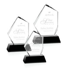 Buddington Black Unique Crystal Award - Awards and Trophies