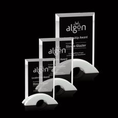 Bateman Rectangle Crystal Award - Crystal Awards