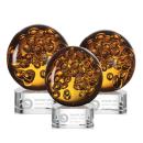 Avery Clear on Paragon Base Globe Glass Award