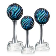 Employee Gifts - Malton Globe on Willshire Base Glass Award