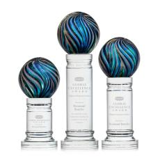 Employee Gifts - Malton Globe on Colverstone Base Glass Award