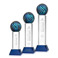 Employee Gifts - Malton Globe on Stowe Base Glass Award
