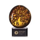 Avery Black on Paragon Base Globe Glass Award