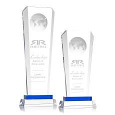 Employee Gifts - Inglefield Globe Tower Towers Crystal Award