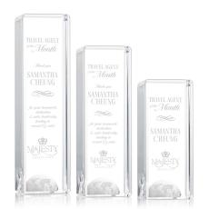 Employee Gifts - Sandringham Globe Tower Towers Crystal Award