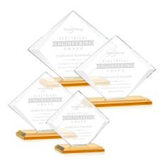 Griffith Amber Diamond Crystal Award - Awards and Trophies