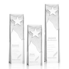 Employee Gifts - Stapleton Star Rectangle Crystal Award