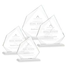 Employee Gifts - Lexus White Peaks Crystal Award