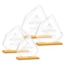 Employee Gifts - Lexus Amber Peaks Crystal Award