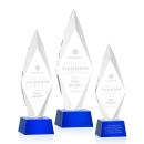 Manilow Blue on Robson Base Diamond Crystal Award