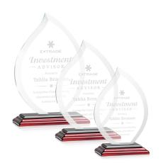 Employee Gifts - Nestor Albion Flame Crystal Award