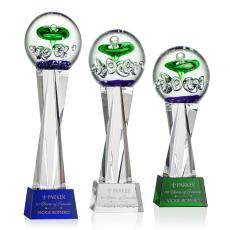 Employee Gifts - Aquarius Clear on Grafton Base Towers Glass Award