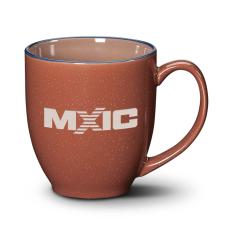 Employee Gifts - Bistro 3-Tone Mug - Deep Etch 16oz