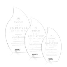 Employee Gifts - Polaris Silver Flame Acrylic Award