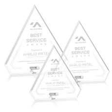 Employee Gifts - Polaris Silver Diamond Acrylic Award