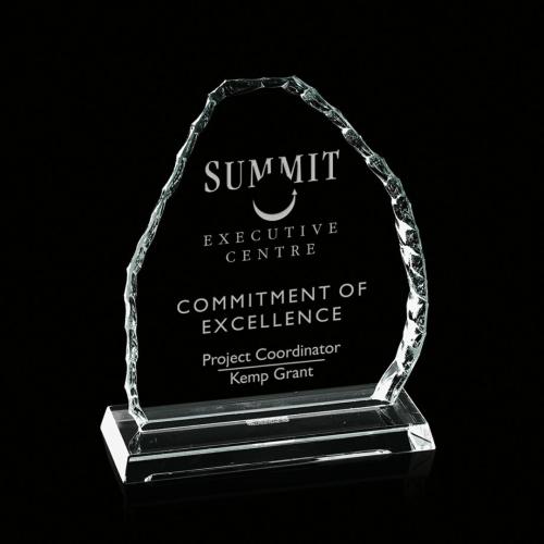 Awards and Trophies - Iceberg Mountain Starfire  Crystal Award
