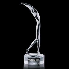 Stoke Golfer Crystal Award - Awards and Trophies
