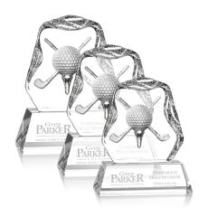 Employee Gifts - Slaithwaite Golf Optical Crystal Award