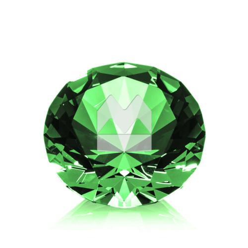 Awards and Trophies - Optical Gemstone Emerald Crystal Award
