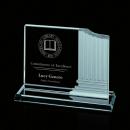 Carved Pillar Glass Award