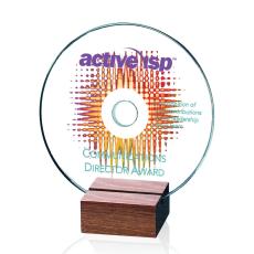 Employee Gifts - CD Circle Wood Award