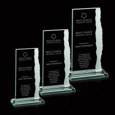 Employee Gifts - Yosemite Jade Glass Award