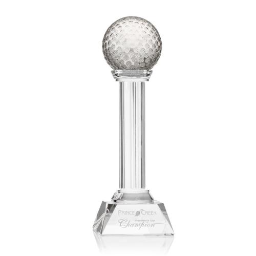Awards and Trophies - Golf Awards - Bentham Golf Globe Crystal Award