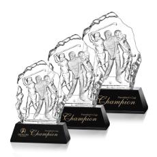 Employee Gifts - Fergus Golf Black Crystal Award