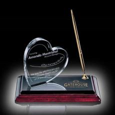 Employee Gifts - Heart on Albion Pen Set - Gold