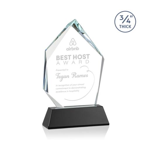 Awards and Trophies - Deerhurst Black on Newhaven Peaks Crystal Award