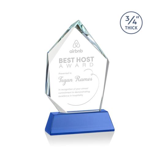 Awards and Trophies - Deerhurst Blue on Newhaven Peaks Crystal Award