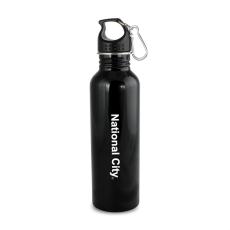 Employee Gifts - Wide Mouth Flair Bottle with Carabiner - 25oz