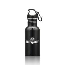 Employee Gifts - Wide Mouth Bottle with Carabiner - 16oz