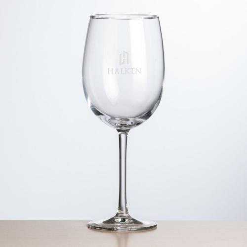Corporate Gifts - Barware - Wine Glasses - Connoisseur Wine - Deep Etch 