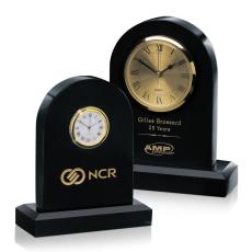Employee Gifts - Marble Clock - 5" Arch