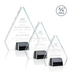 Employee Gifts - Roxborough Black Diamond Crystal Award