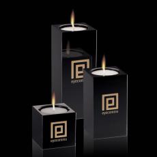 Employee Gifts - Perth Candleholder - Black